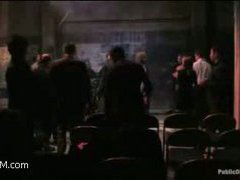 a great girl comes to a fucking party and got fucked by several guys at once