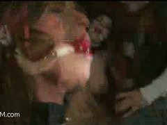 a busty whore enticed into intense headfuck and punishment