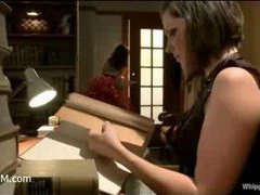 a nasty librarian loves to humiliate submissive girls