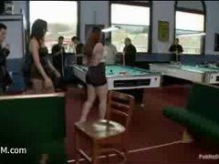 Appetite beauty used by strangers in the pool club