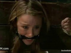 A college girl captured and taken by a sadistic pervert