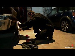 A wealthy wife fucked to squirting spasms