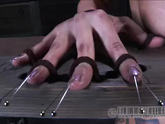 Poor slave girl endures the worst pain at the hands of her Masters