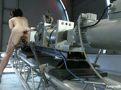 Veruca James takes on the biggest fucking machines she can find